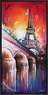 Rainbow sky (Framed)