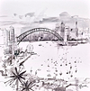 Harbour View Sydney Study