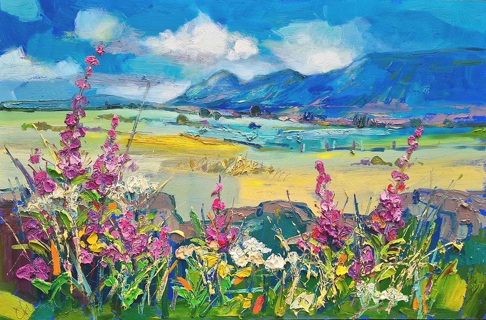 Summer Hedgerow, The Campsies