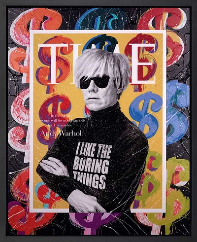 Andy Warhol (Framed)