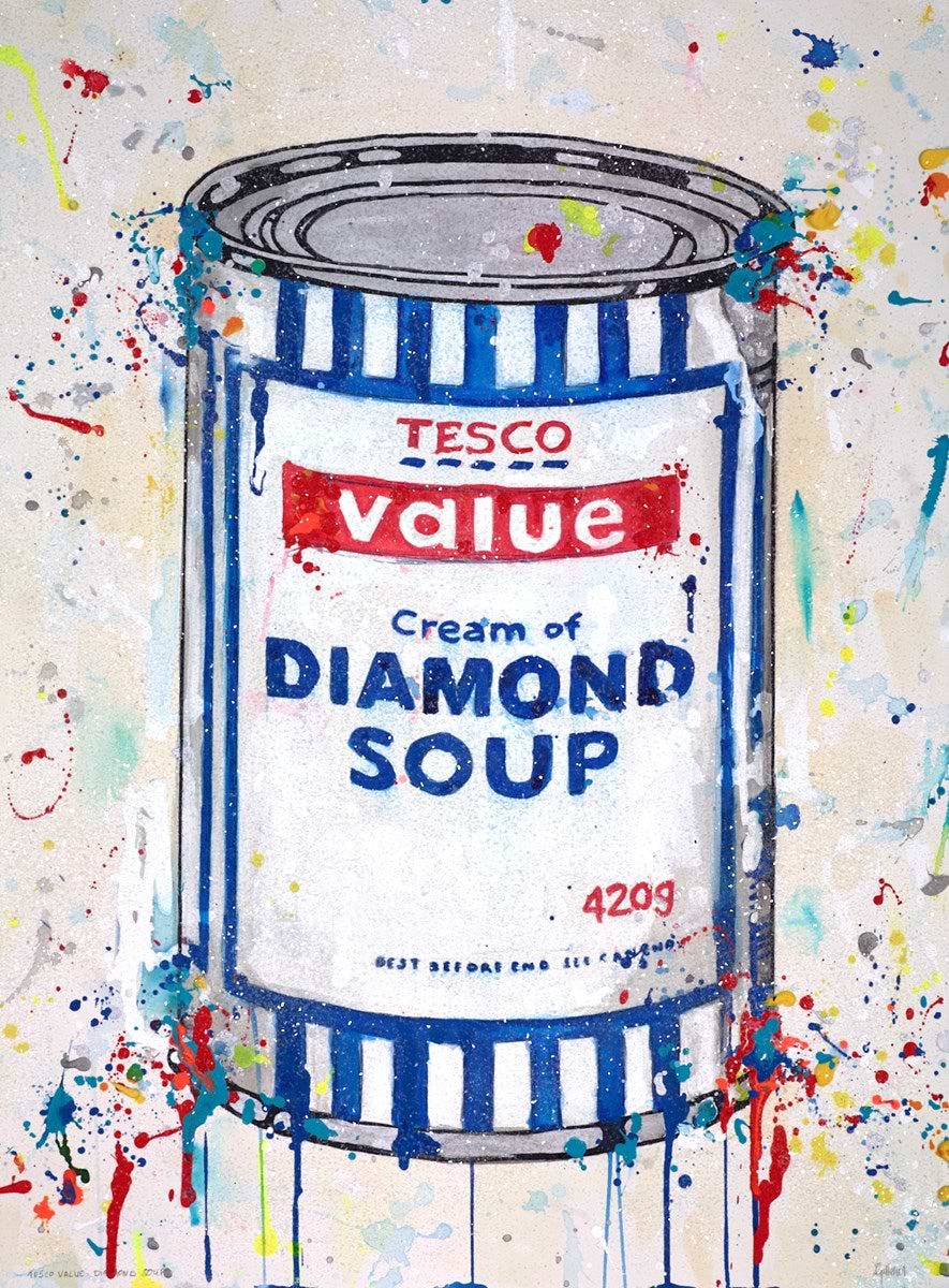 Tesco Value Diamond Soup | Stephen Graham - Clarendon Fine Art