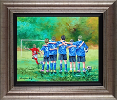 Penalty Shoot Out (Framed)