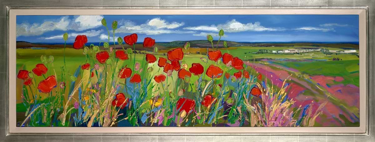 Poppies By The Farm Track