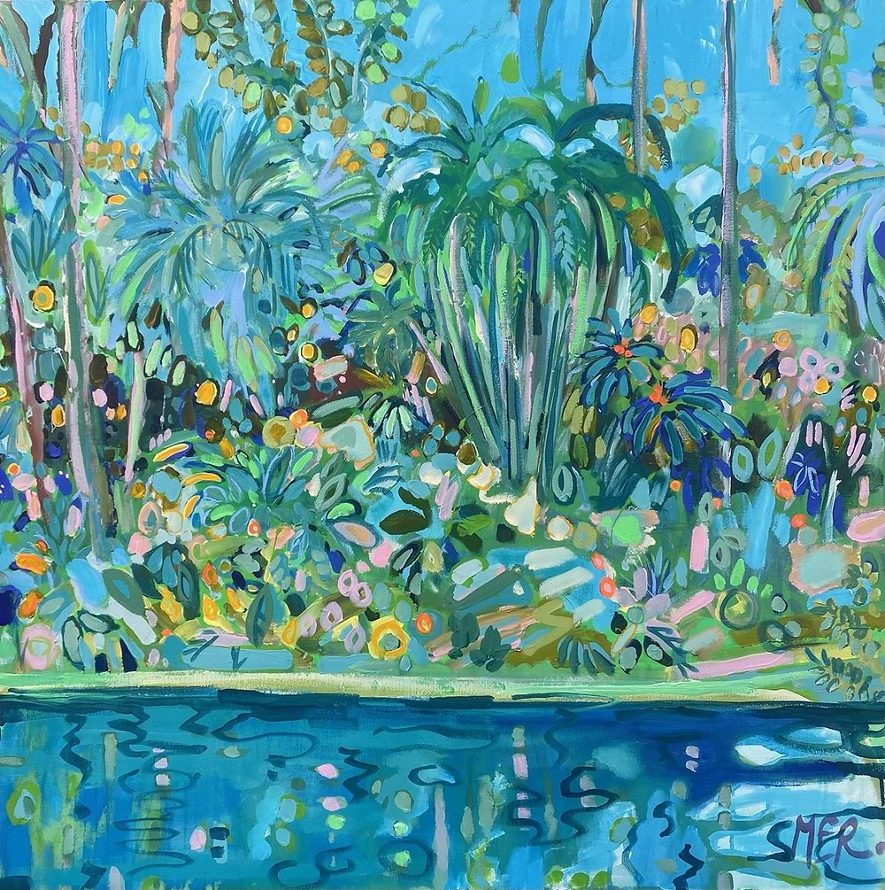 Secret Pool Le Lavendou Michael F Rumsby Clarendon Fine Art