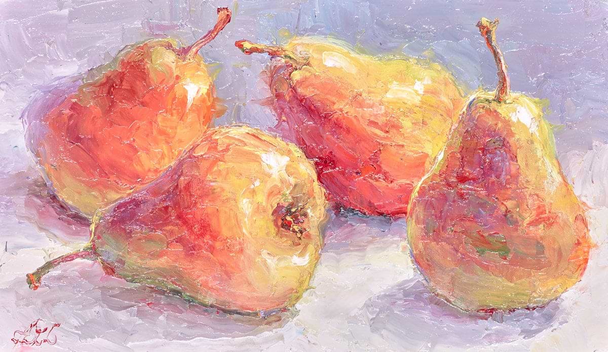 Pears In The Light