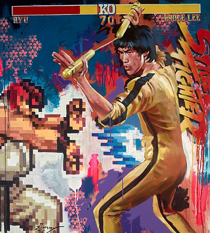 Ryu Vs Bruce Lee