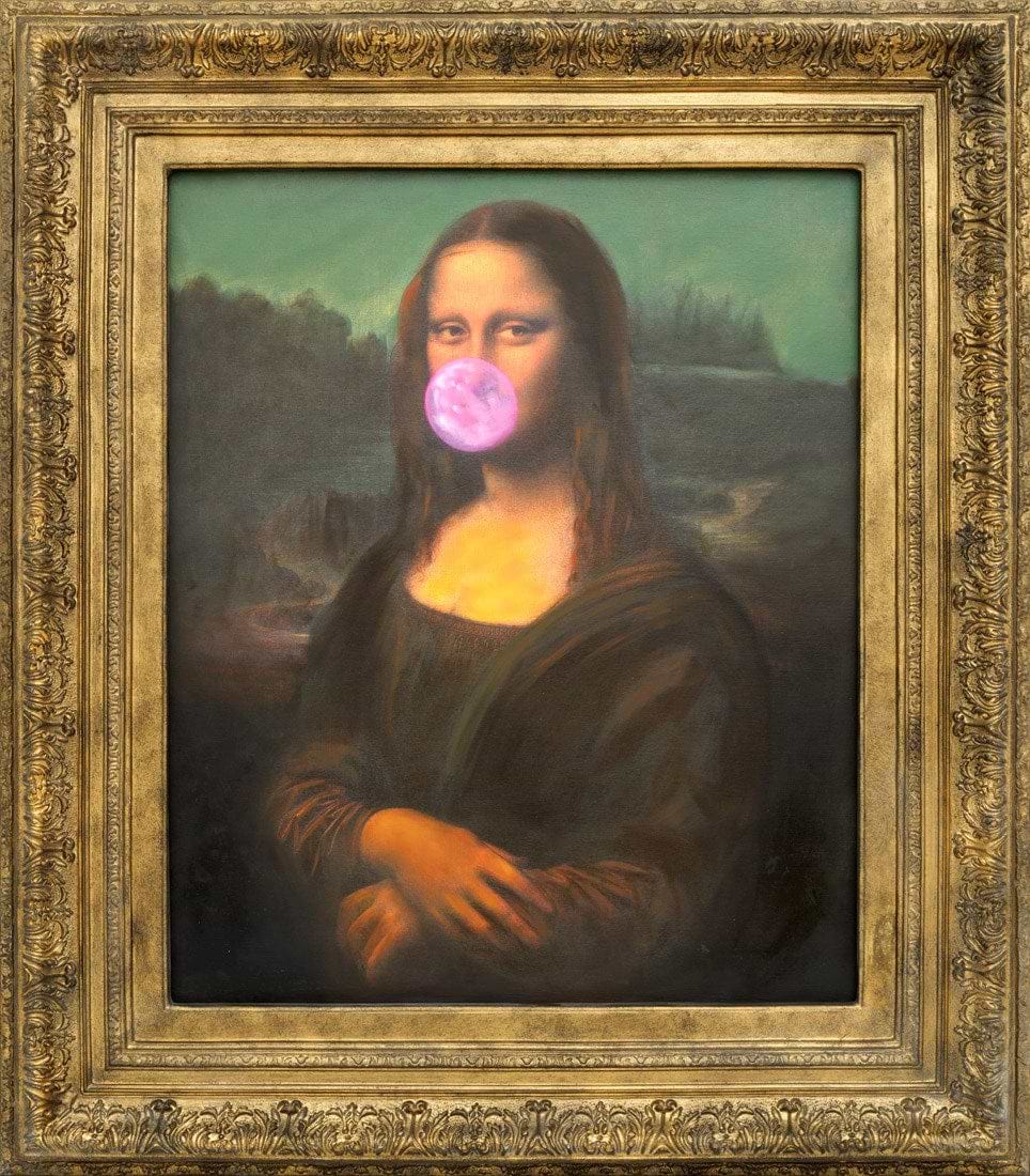 Mona Lisa - Bubblegum | Mr. Brainwash – Clarendon Fine Art