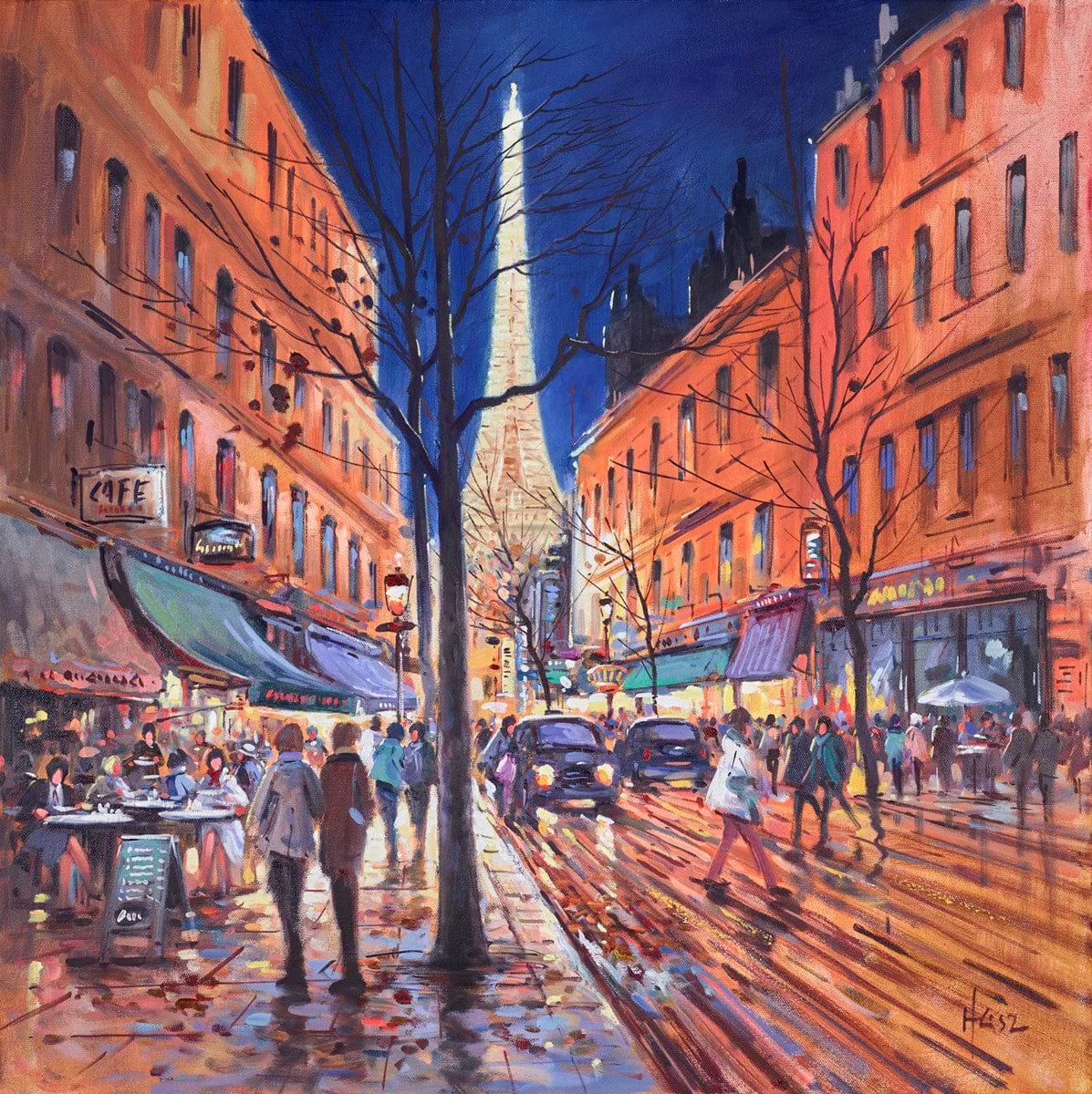 A Busy Day In Paris