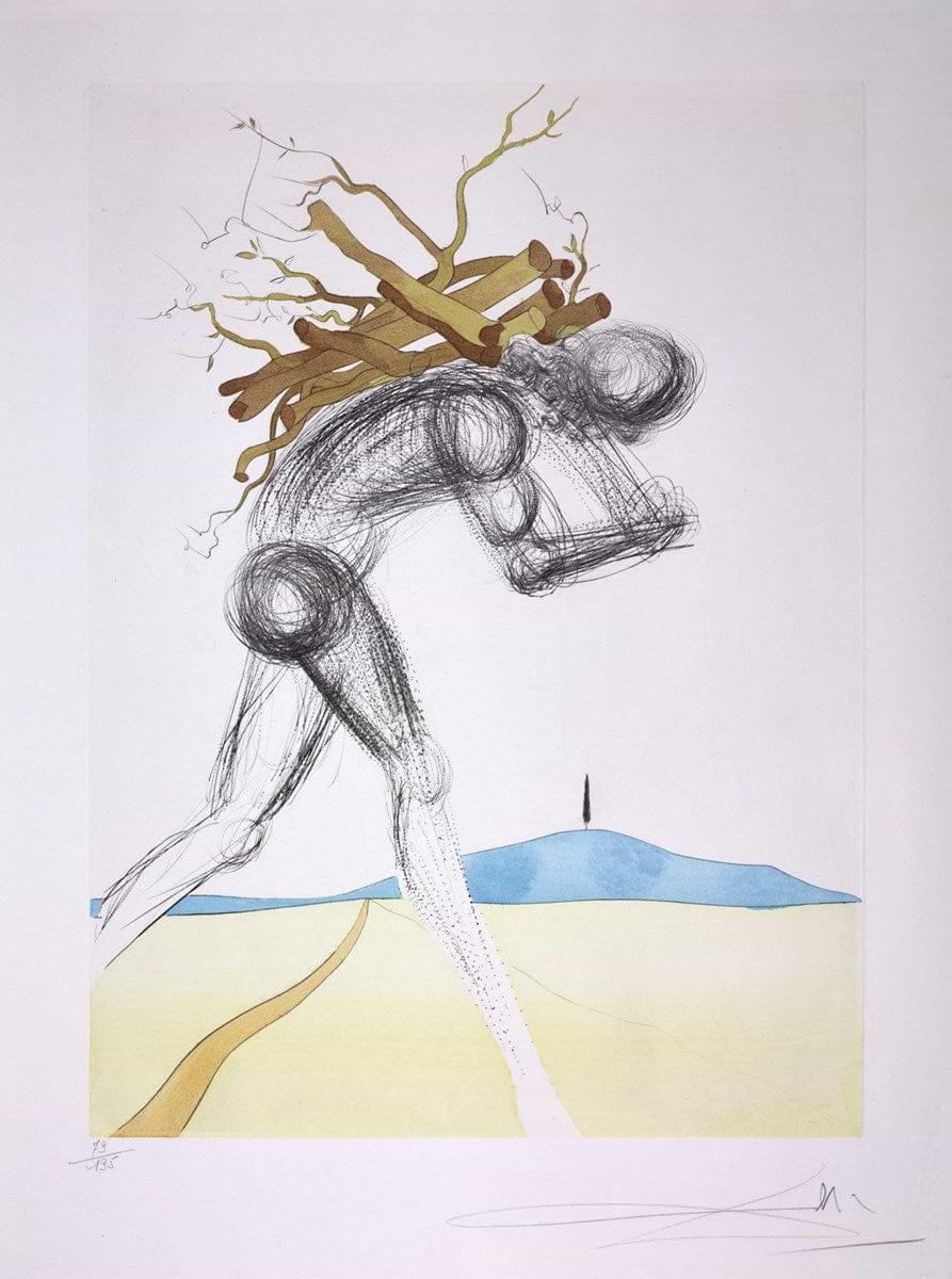 Issachar From The Twelve Tribes Of Israel | Salvador Dali