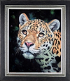 Jaguar portrait (Framed)