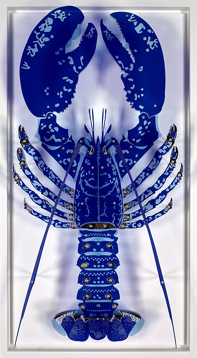 Blue Lobster (Framed)