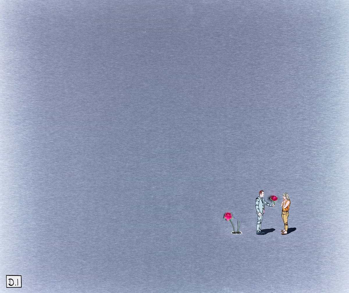 Man With Flower III