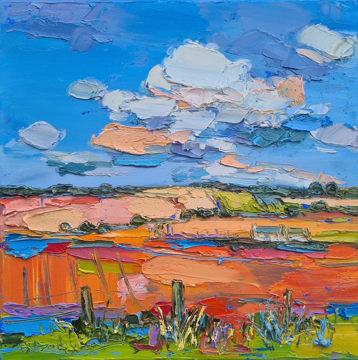 Richard Brough 油彩画 Richard Loud (b. 1942) Oil on Canvas 