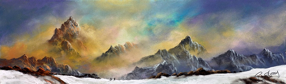 Misty Mountain View