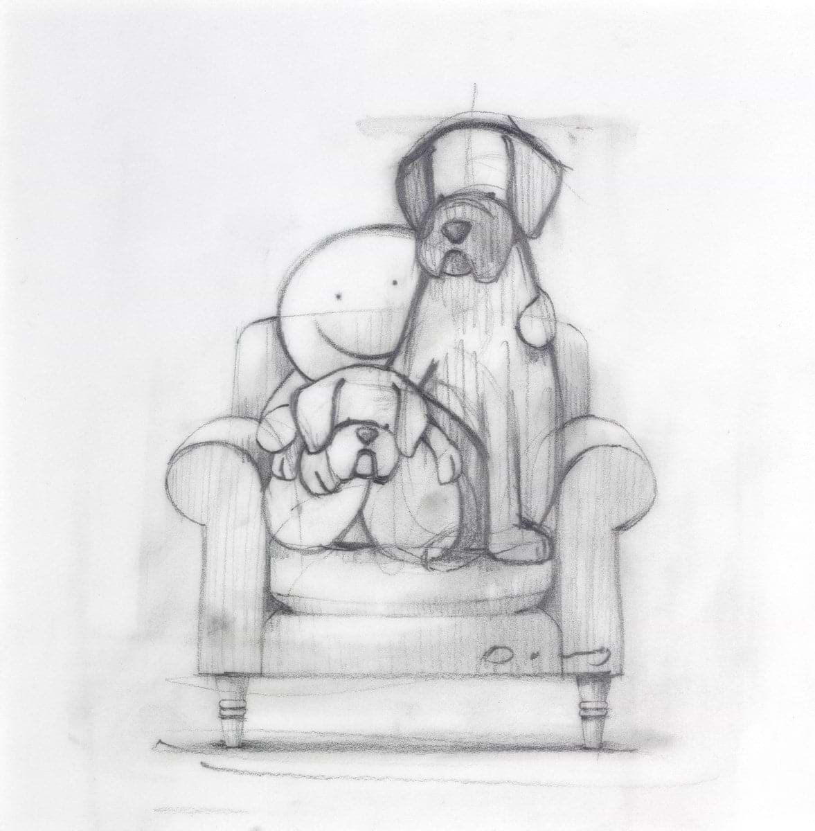 Always By Your Side ,Armchair (Sketch)