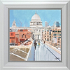 Heading for St Paul's (study) (Framed)