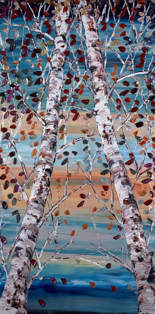 Sunset Birch II