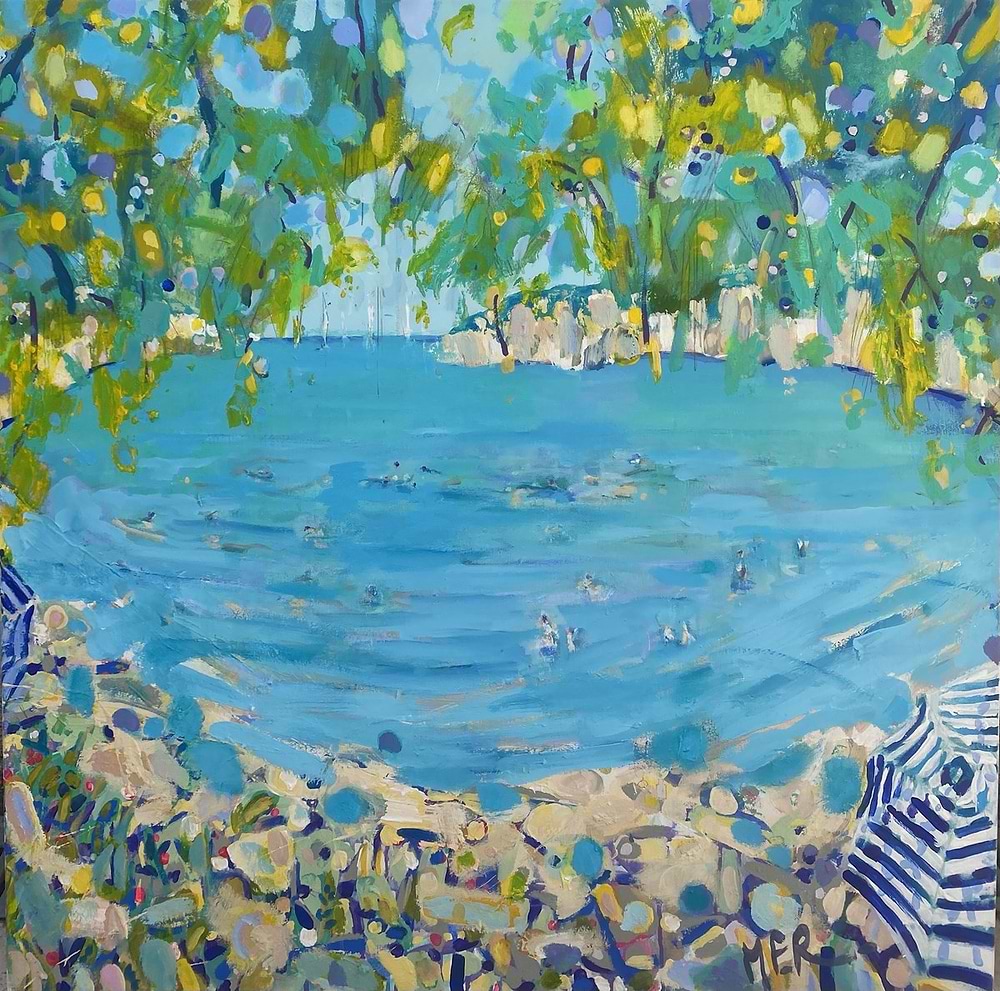Les Nageurs | Michael F. Rumsby – Clarendon Fine Art