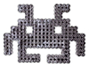Large Invader (silver)