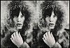 Mick Jagger Diptych, 2023 Love White