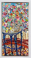Maxine's Flower Table (Framed)