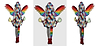 Angel Cake (Floral) - Med Diamond Geo