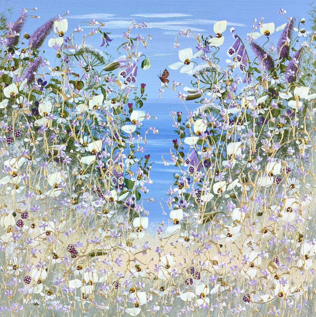 Spring Florals And A Butterfly