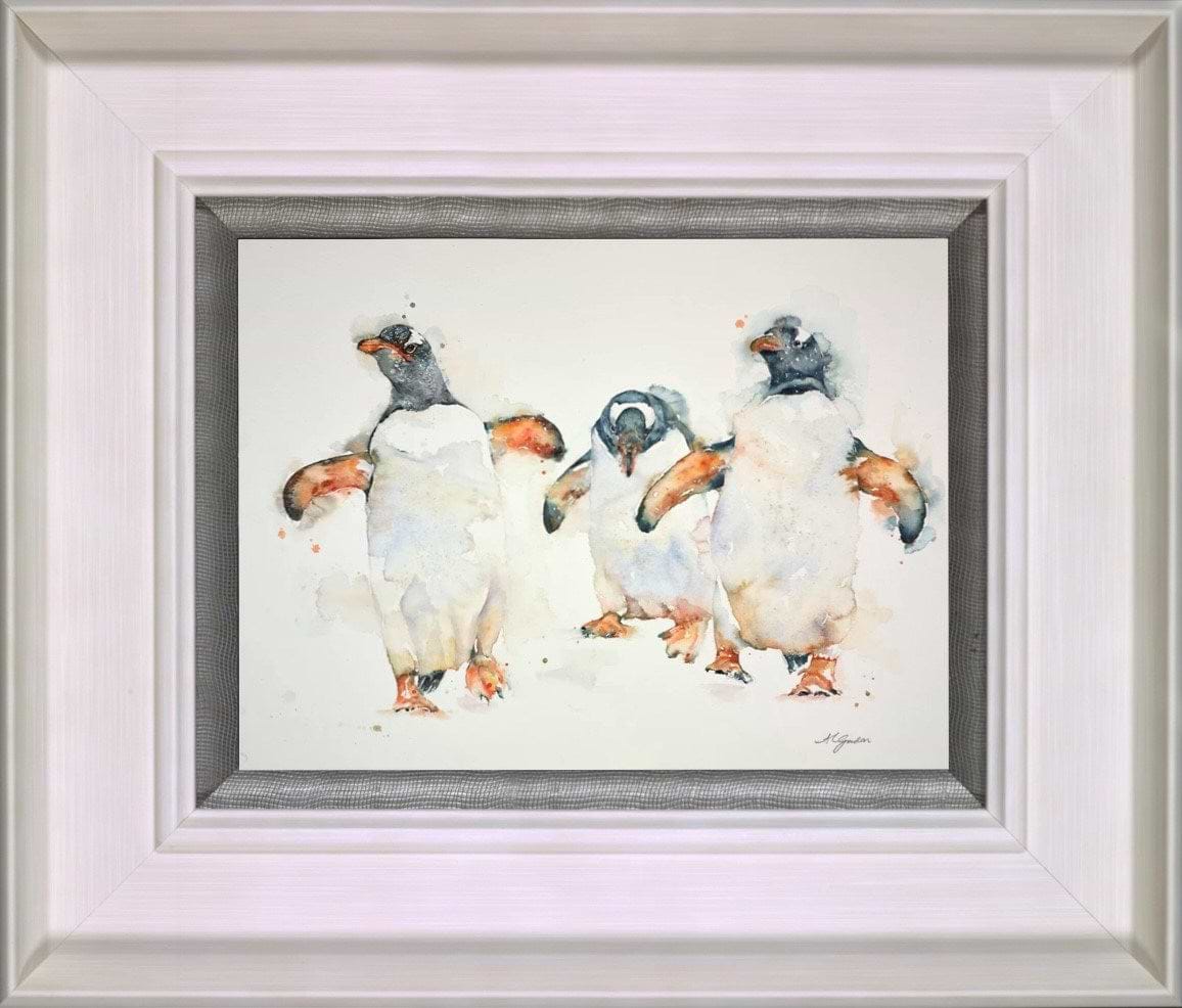 Joyful Gentoo Penguins