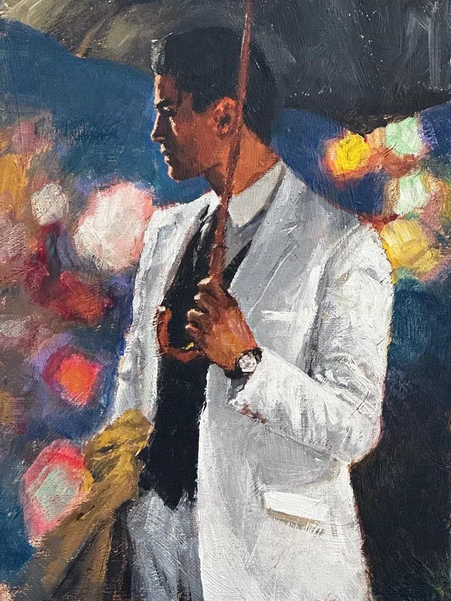 Man With Umbrella
