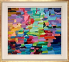 Abstract Lillies Three