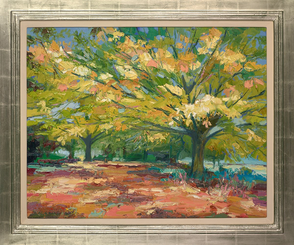 Early Autumn Trees, Hampstead Heath