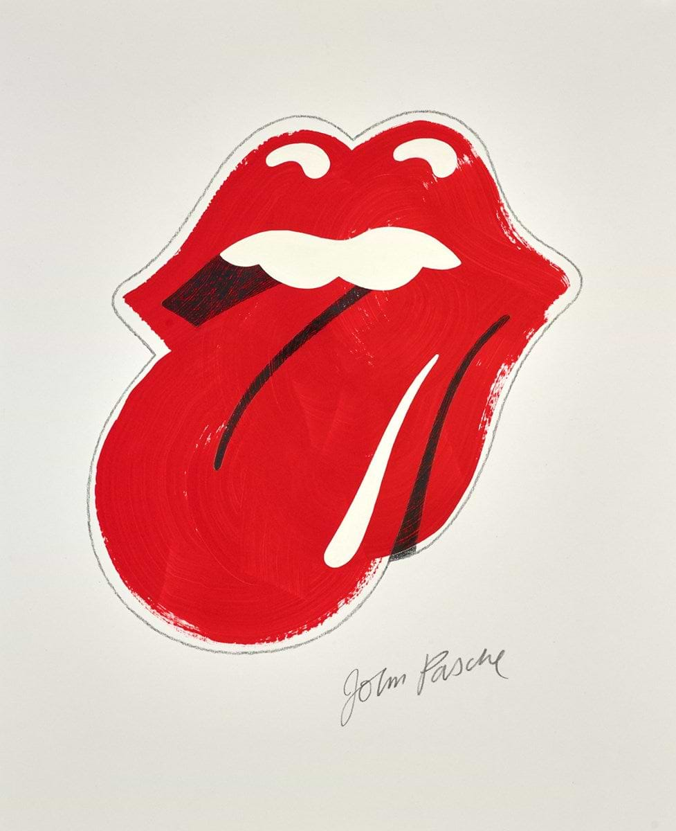 Rolling Stones Logo John Pasche Clarendon Fine Art 1431