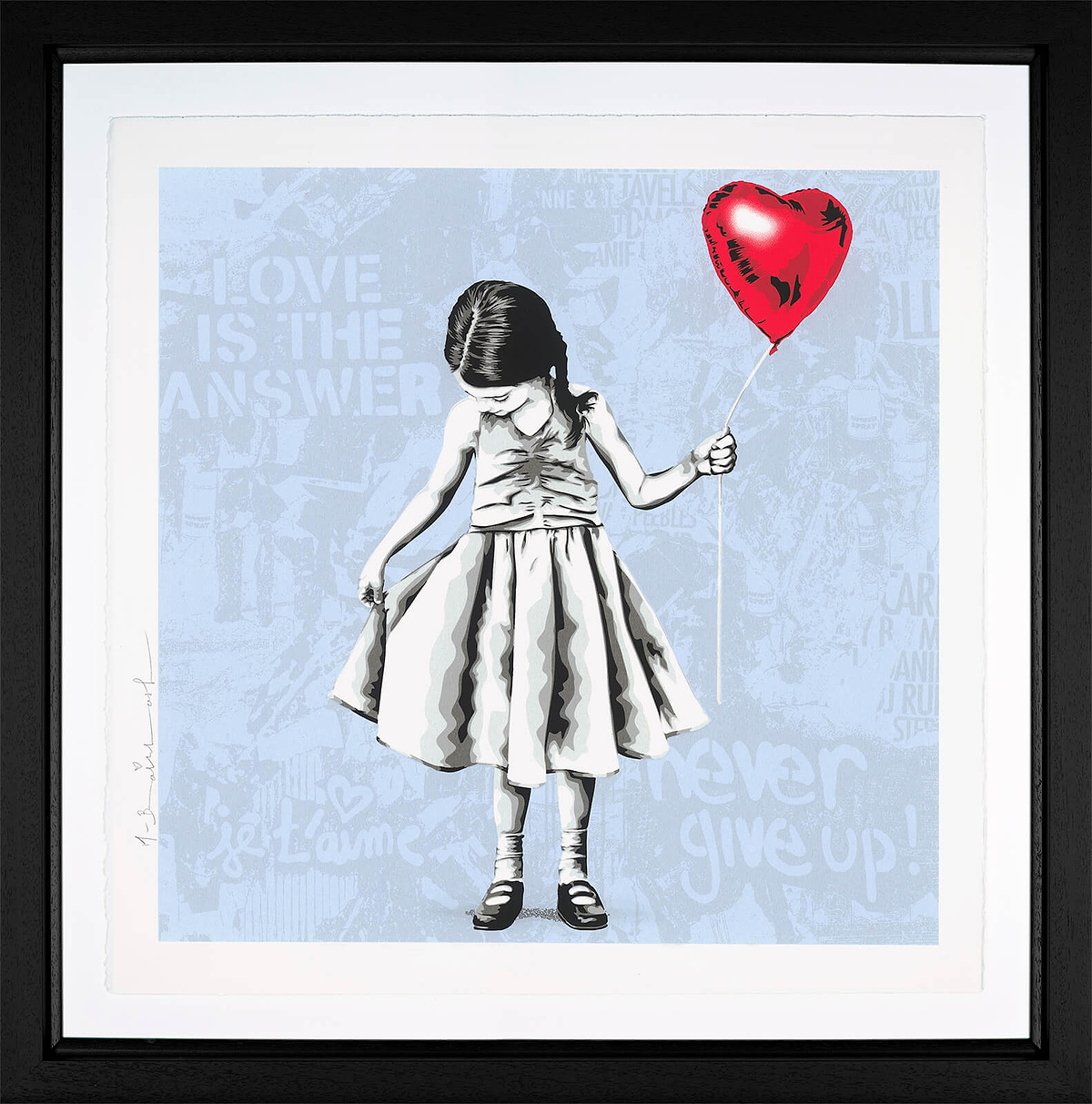 Love Is The Answer Framed Set