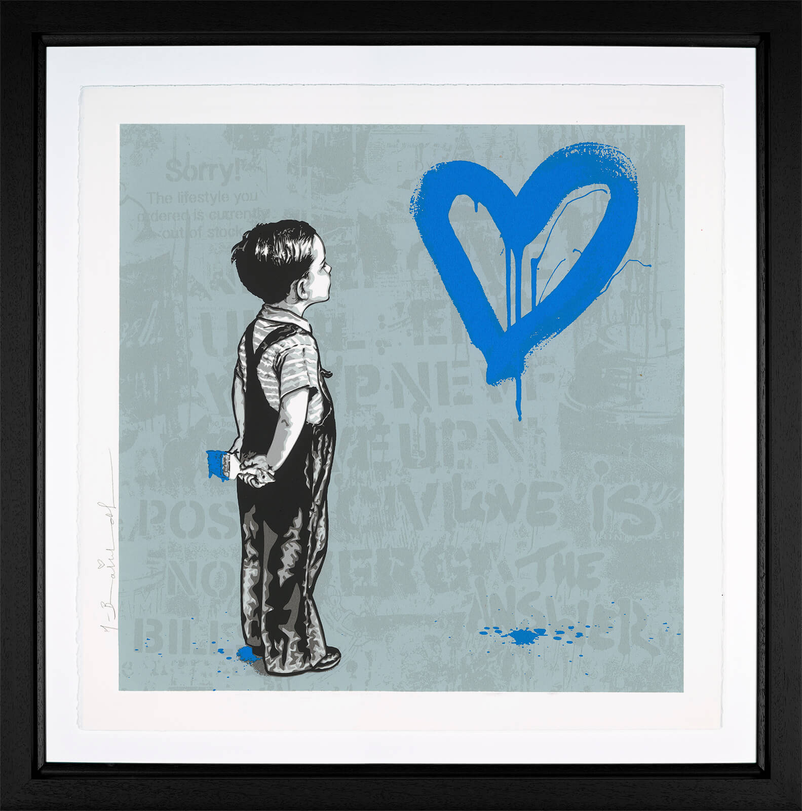 Love Is The Answer Framed Set