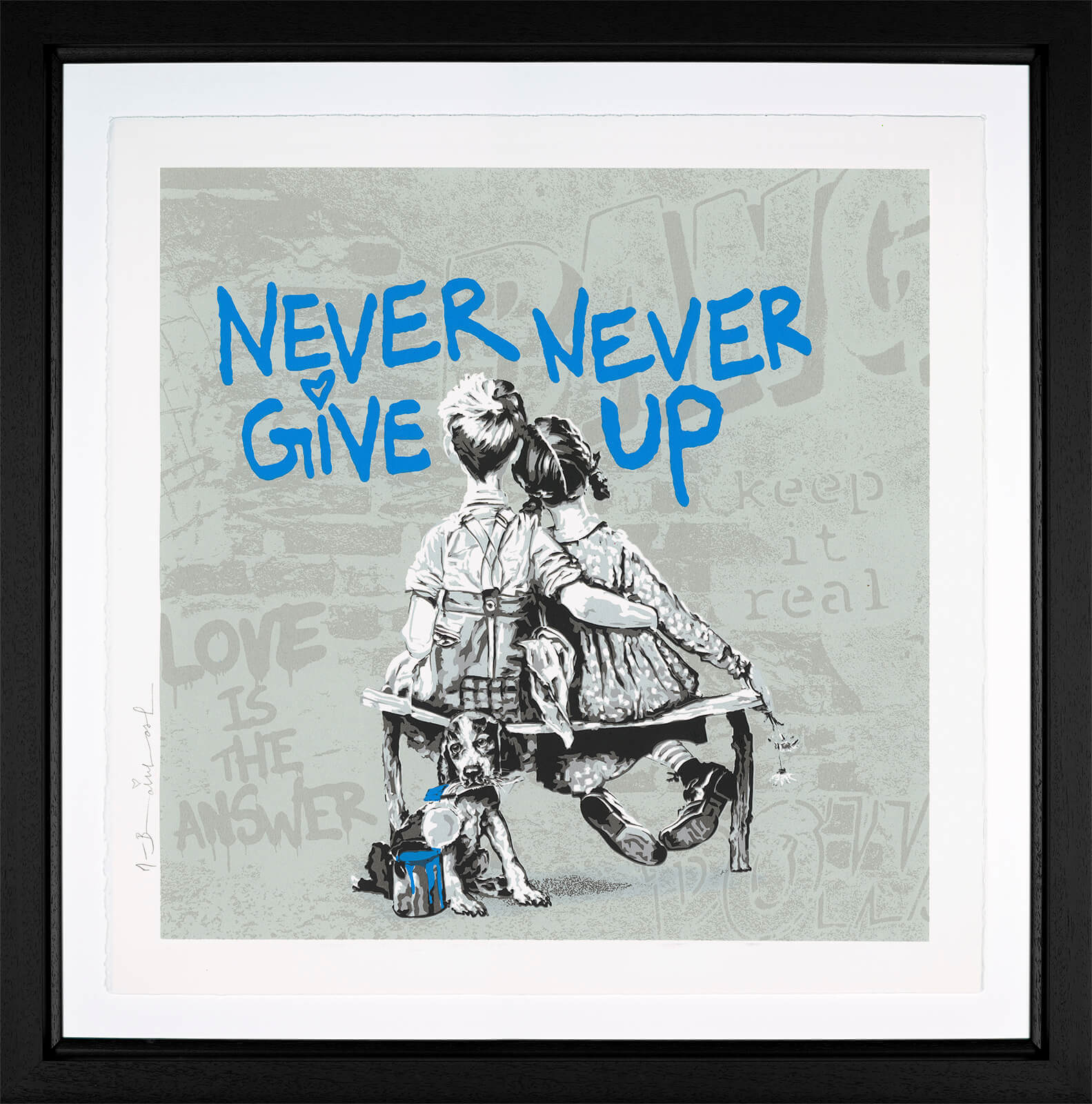 Love Is The Answer Framed Set