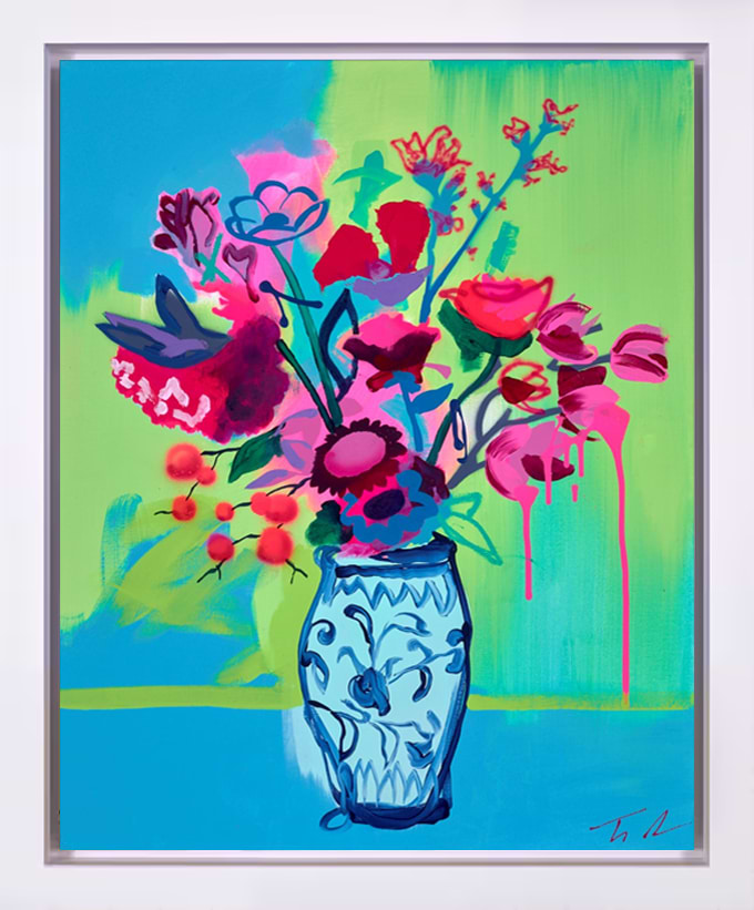 Bouquet Study - Wet On Wet Vase