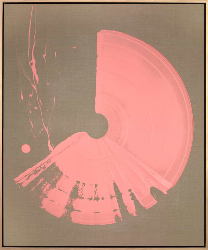 Large Brushstroke Light Pink