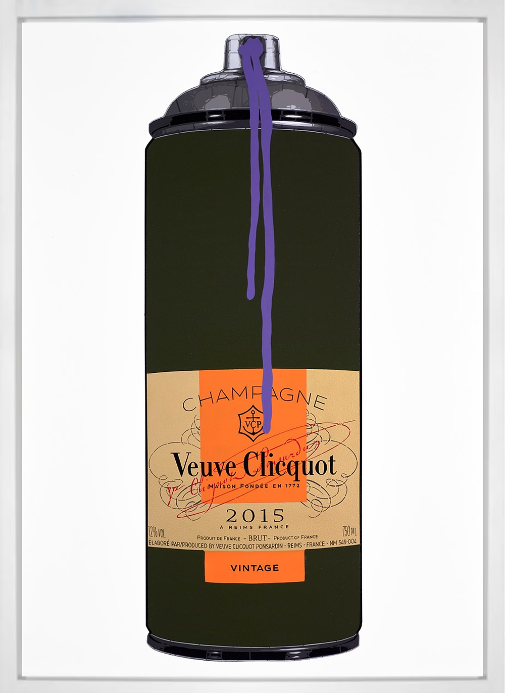 Veuve Clicquot Vintage 2015 (Purple Drip)