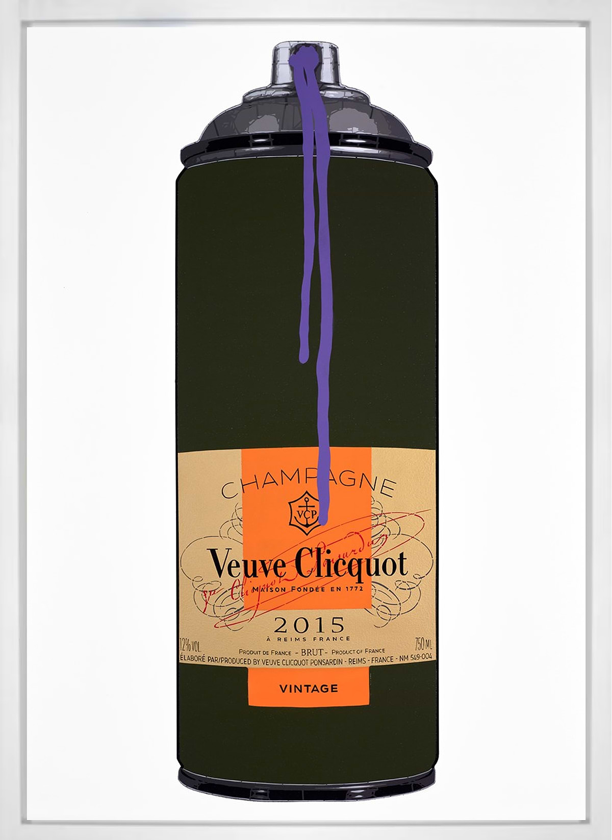 Veuve Clicquot Vintage 2015 (Purple Drip)