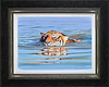 Tiger Cub In Water