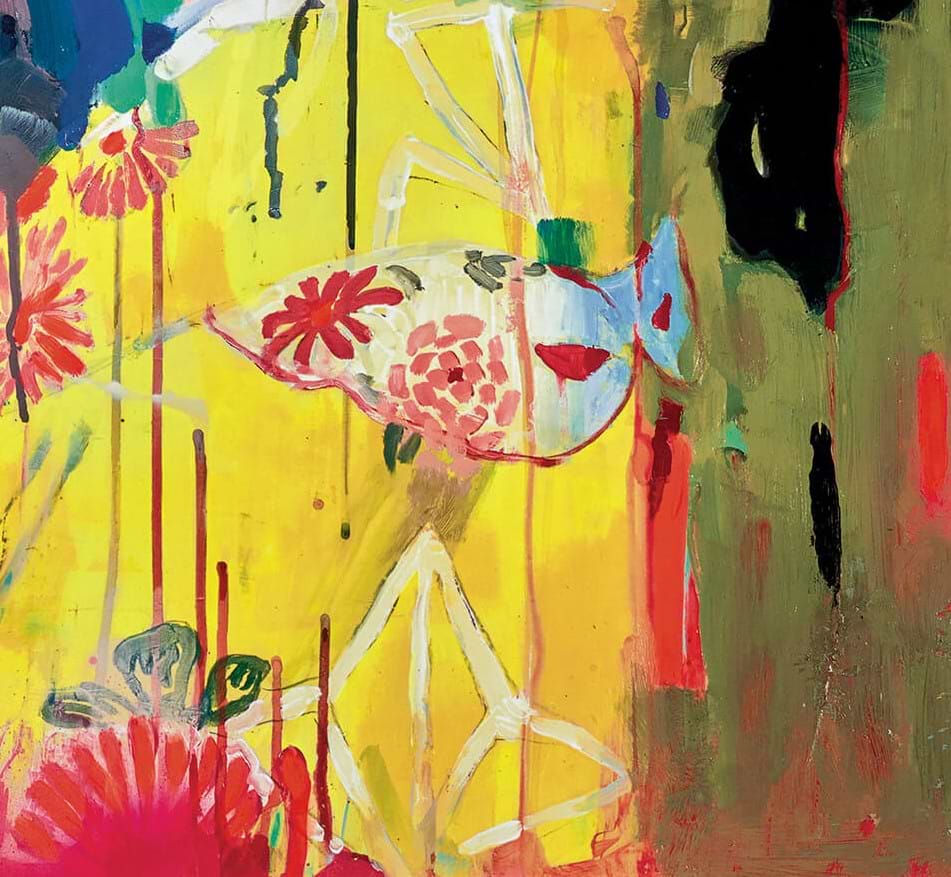 アート・デザイン・音楽 DRIPPING kiki Christian Chapiron ▷ Painting Felix chill by Kikayou | Carré d'artistes