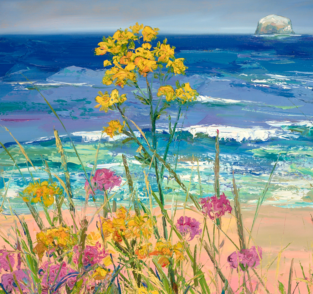 Flowers In The Dunes, North Berwick