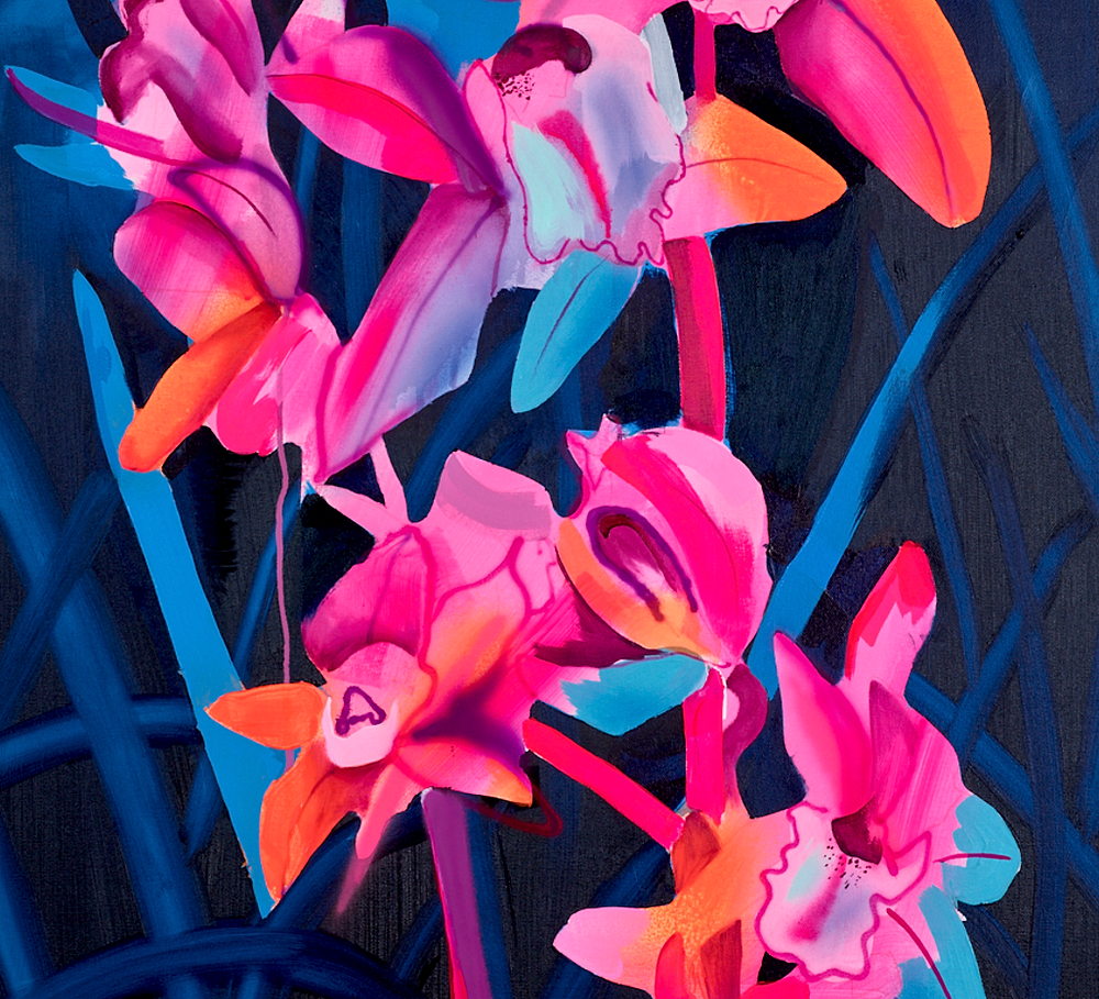 Orange Cymbidium