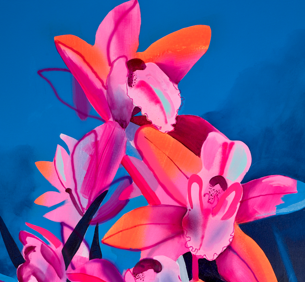 Orange Cymbidium