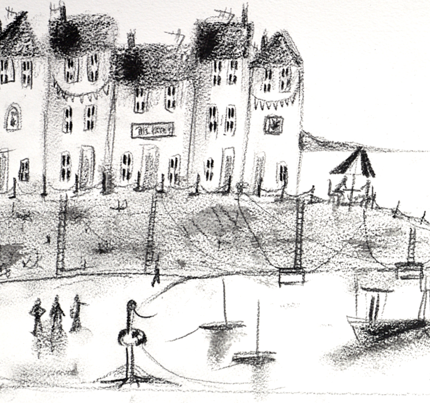 Harbour Scene III (Sketch)