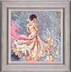 Flamenco In White (Framed)