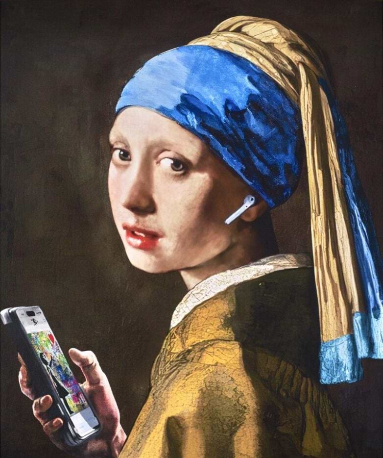 Girl With Pearl Ear Thing