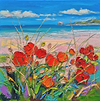 Poppies by the Beach, North Berwick