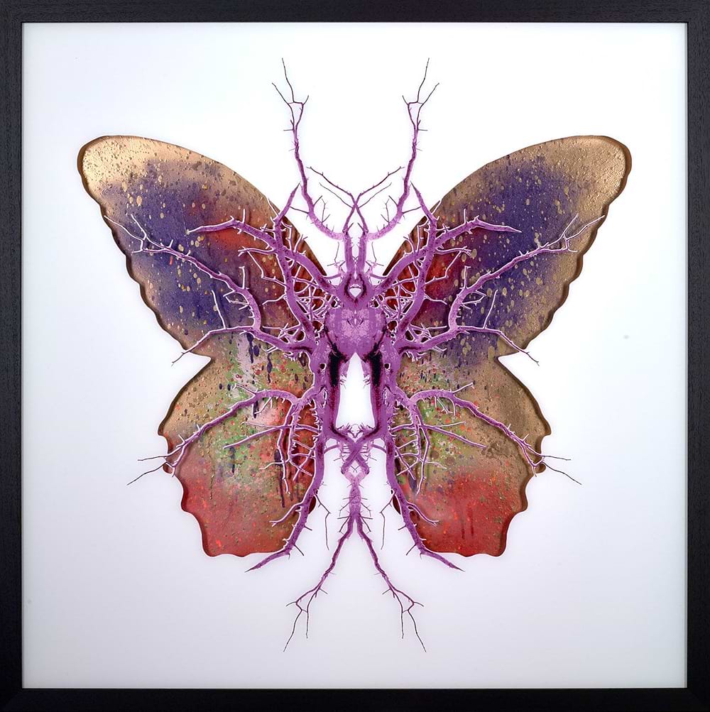 Therapy Purple Butterfly