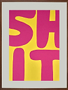 Untitled (Shit), 2012 (Framed)